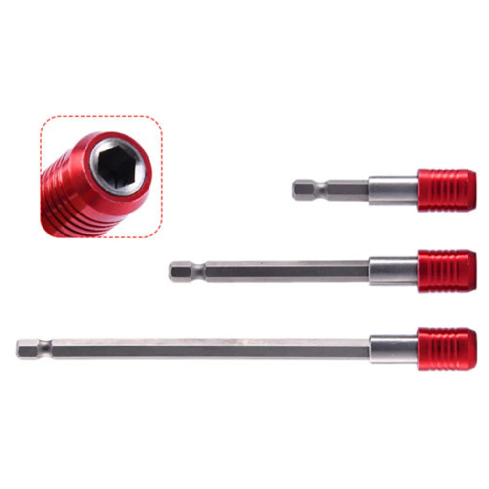 

Holder Extension Bit Locking Mechanism 100mm Automatically Eject Batch Head Extension Bar Extension Bit Holder