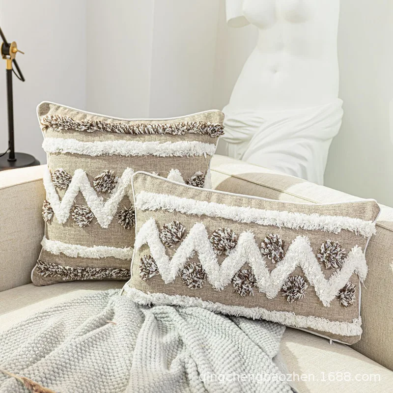 https://ae01.alicdn.com/kf/S605aed0b942b4d6dad54fbd486e72df9M/Tufted-Cushion-Cover-with-Tassel-Boho-Style-Gray-Embroidery-Throw-Pillow-Home-BedRoom-Sofa-Decor-Office.jpg