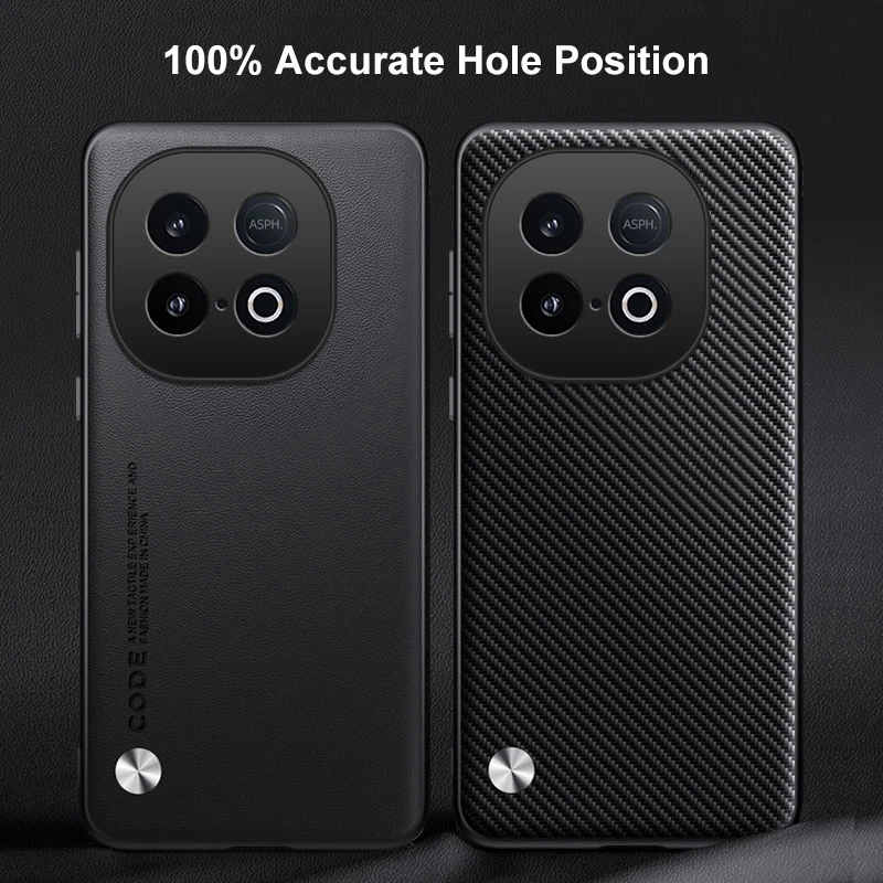 Luxury Leather Shockproof Phone Case - Protective Silicone Cover
