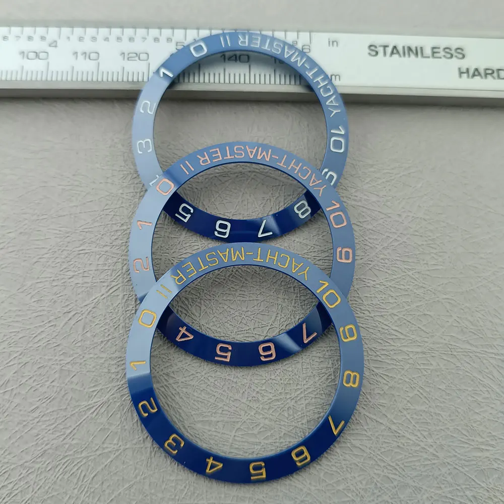 

42mm * 33.31mm ceramic bevel bezel Watch outer ring accessories Case parts Insert the outer ring accessory of the case