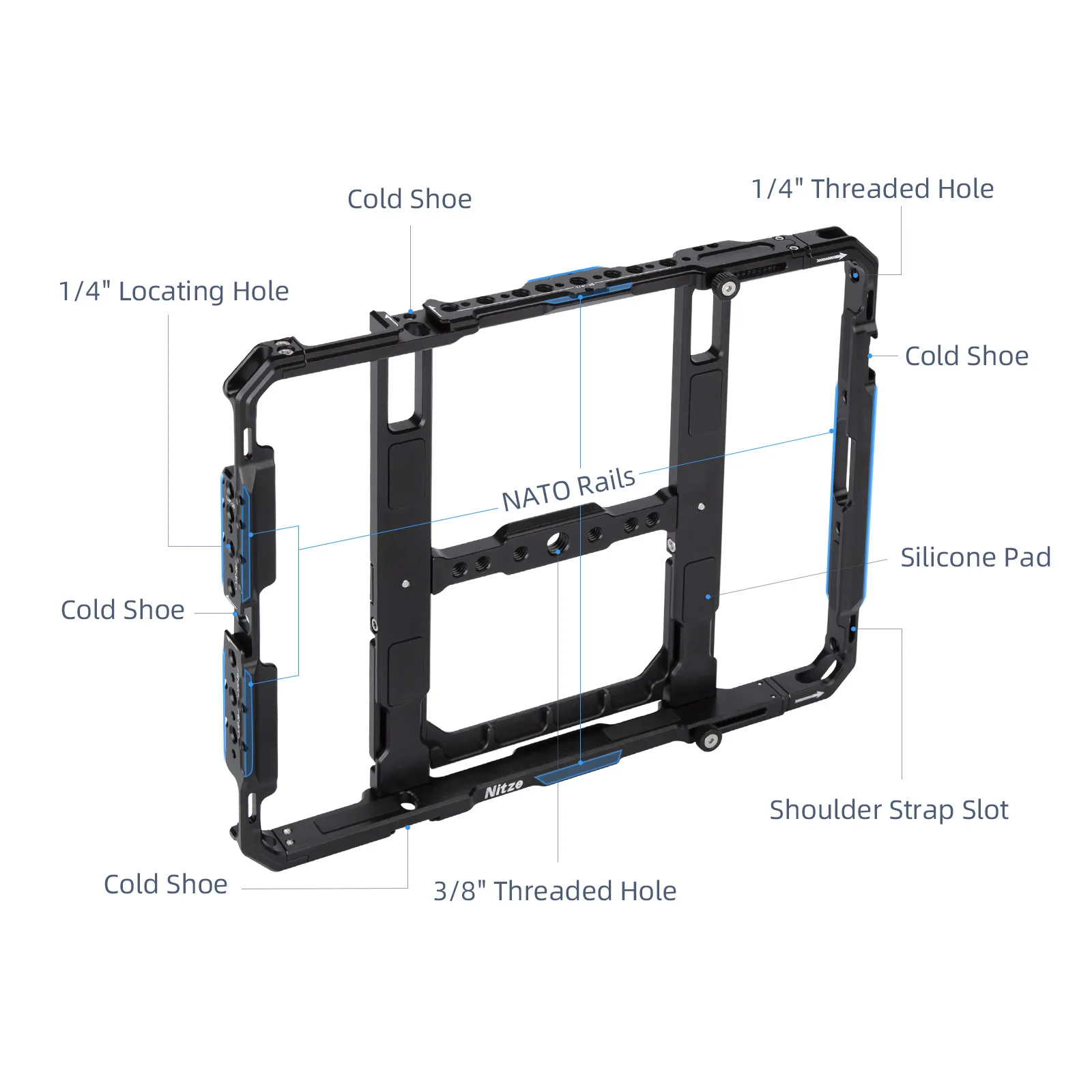 専用　iPad Nitze-iPad Air iPad Proおよびその他のタブレット用の