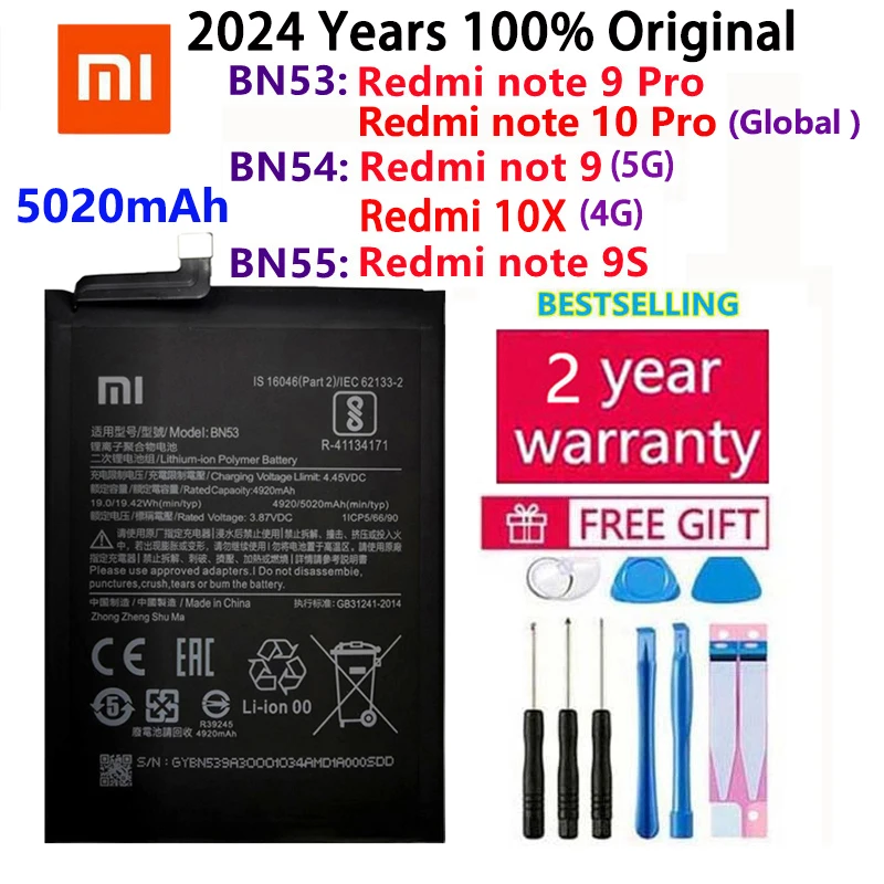 2024-Years-100-Original-Xiao-Mi-BN53-BN54-BN55-Phone-Battery-For-Xiaomi-Redmi-note-9.jpg