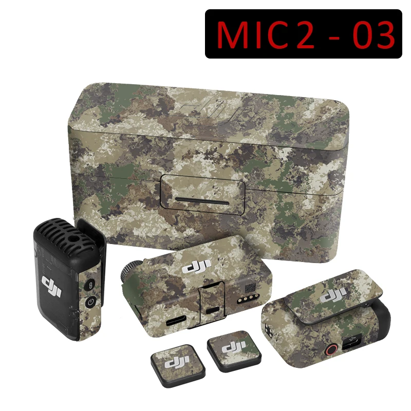 Générique pour DJI MIC Mini Étui de Protection en Silicone Anti-Rayures et Anti-Collision pour Microphone MIC Mini, Étui de Chargement Protecteur (Bleu