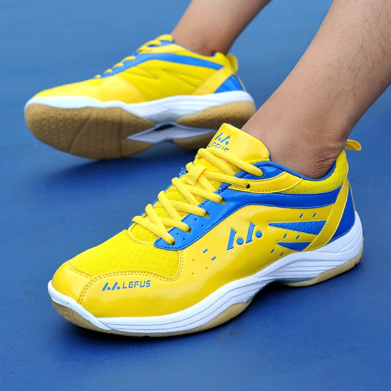 Badminton Shoes New Badminton Shoes Men Women Big Size 36-45 Professional Badminton Wears for Ladies Tennis Sneakers Light Volleyball Shoes