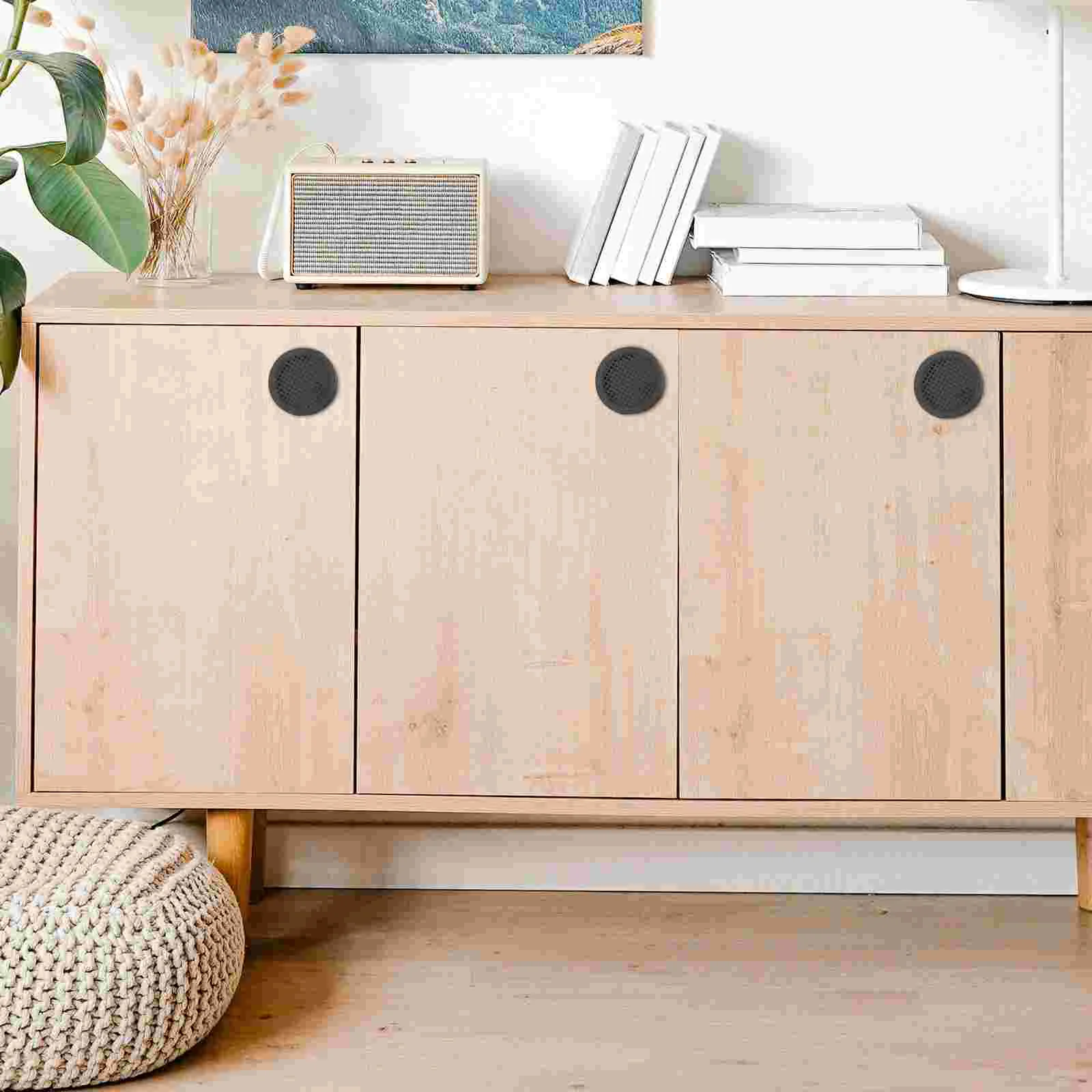 10 Pcs Cabinet Air Round Round Small Heat Emission Hole Coverilation Plug Furniture Round Round Small Heat Emission Hole Cover