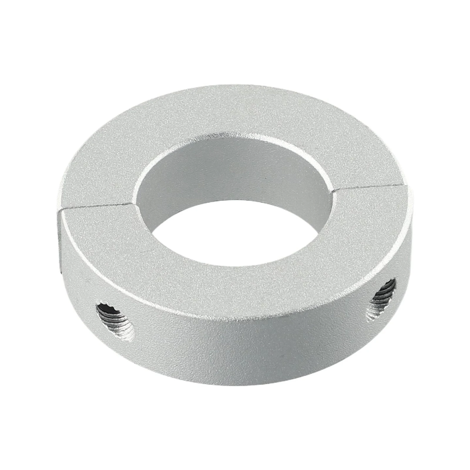 1PCS Clamp Ring Collar Double Split 6mm To 40mm Inside Diameter Shaft Collar Clamp Shaft Clamp Bearing Backstop Ring Silver
