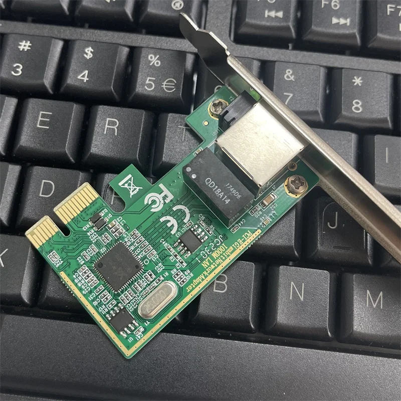 PCI Express PCI-E 네트워크 카드, LAN 어댑터 컨버터 네트워크 컨트롤러, RJ45, 10, 100, 1000M, 1 개