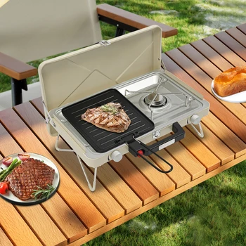 Foldable Dual Burner Stove 1