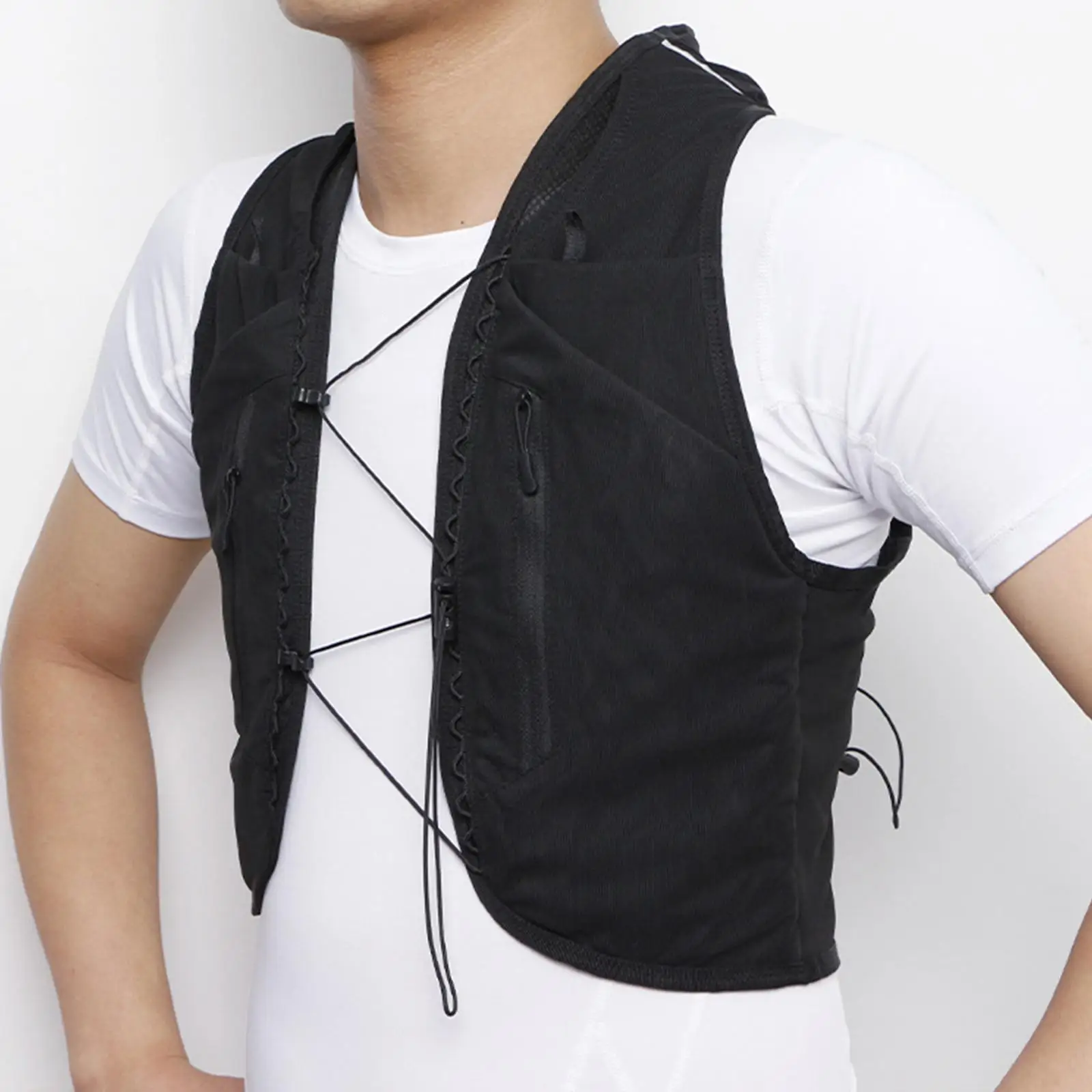 Hydration Vest Daypack 12L Capacity for Men Women Bicycle Hiking Cycling Waterproof Running Gear Daypack Runner Rucksack 2