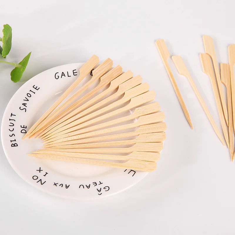 200 Brochettes Cocktail En Bambou De Noël - 12 Cm - 5 Motifs (sapin, Père Noël, Renne, Bonhomme De Neige, Chaussette) - Pour Apéritifs, Finger Food, Décorations - 7