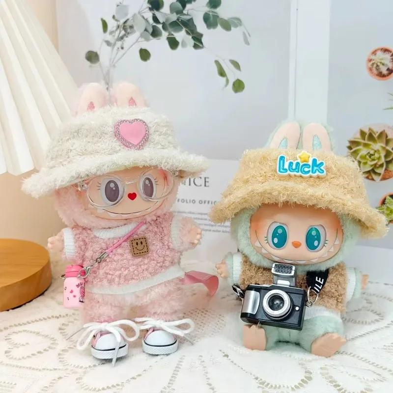♡セット売り♡　ラボ服　らぼ服　ハンドメイド　服　2/17出品 Labubu Doll Clothes for 17CM Cute Labubu Outfit Accessories