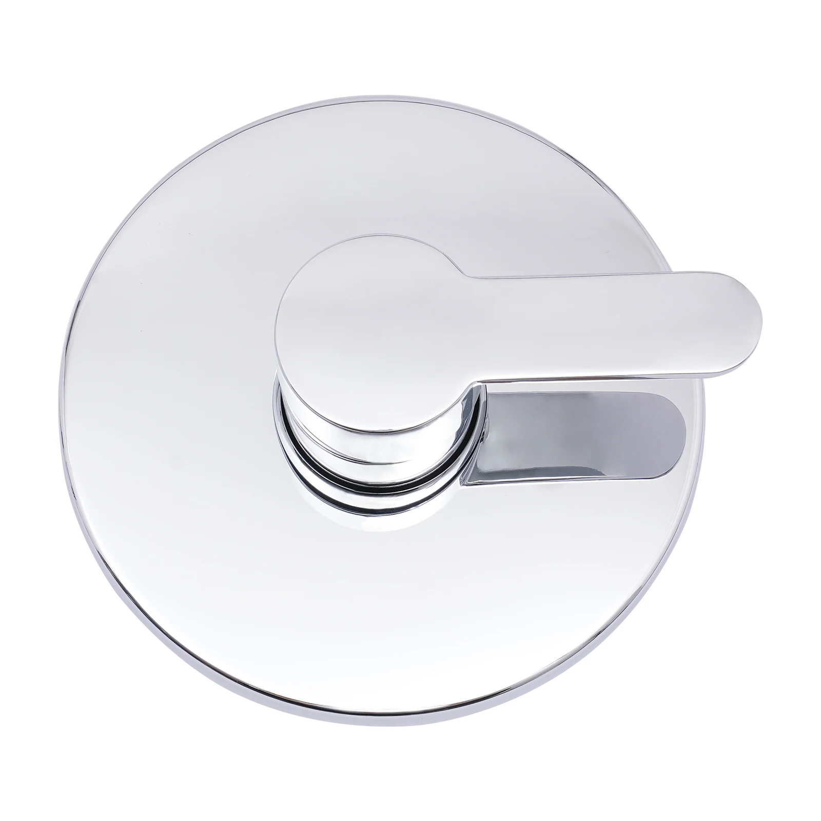 Single-Function Shower Handle Valve Trim Kit Shower Valves Chrome Wall Mount Brass Faucet Rough-In Valve Bathroom i