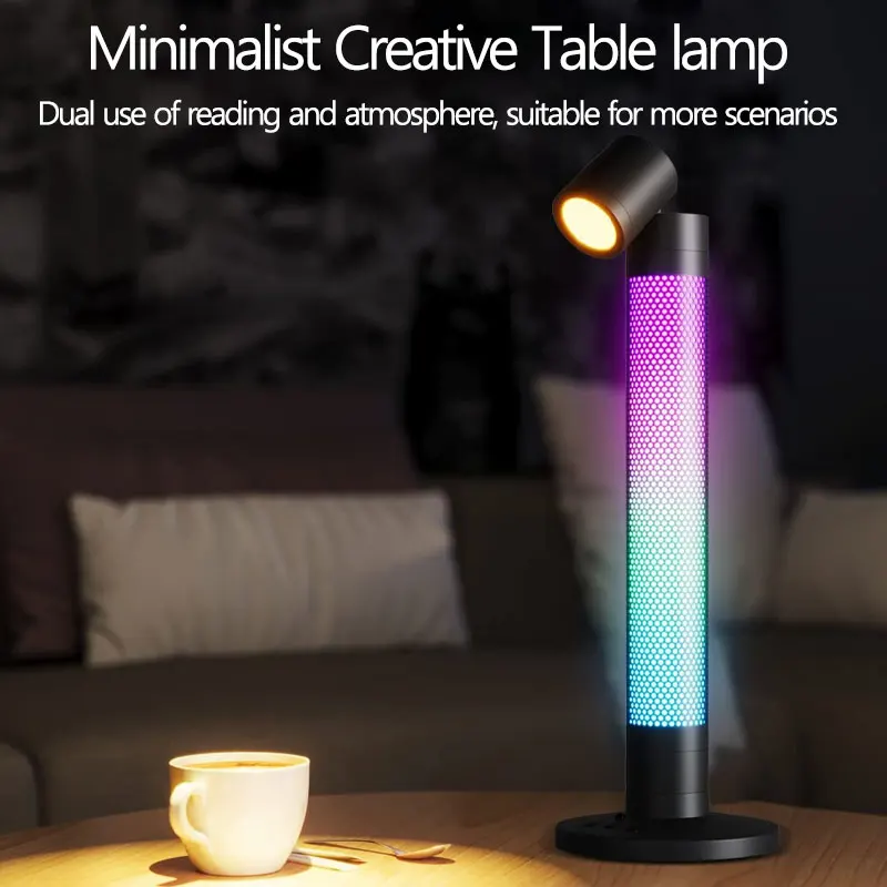 

New APP Intelligent Graffiti Table Lamp LED Atmosphere Lamp Work Reading Lamp Bedhead Night Lamp Desktop Esports Atmosphere Lamp