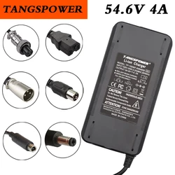 54.6V 4A Lithium Battery Charger For 48V 13S Li-ion Battery Pack For Kugoo G1 Electric Scooter Electric Bike Charger