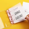 Mini Binder Savings Challenge Mini $300 500 1000 2100 Saving Binder Envelope Challenge Loose-Leaf Binder Money Organizer Planner 3