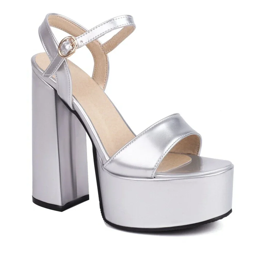 

Sandals Women 2023 Designers Fashion Sexy Platform Heels Peep Toe Wedding Party Bride Shoes Ladies Zapatos De Mujer 7853-3