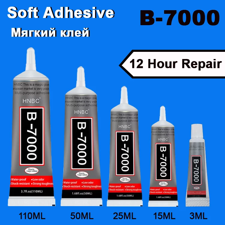 B7000/E7000/T8000 Universal Phone Repair Adhesive 9ml 15ml 25ml 50ml 110ml Glue With Precision Applicator for Jewelry Craft