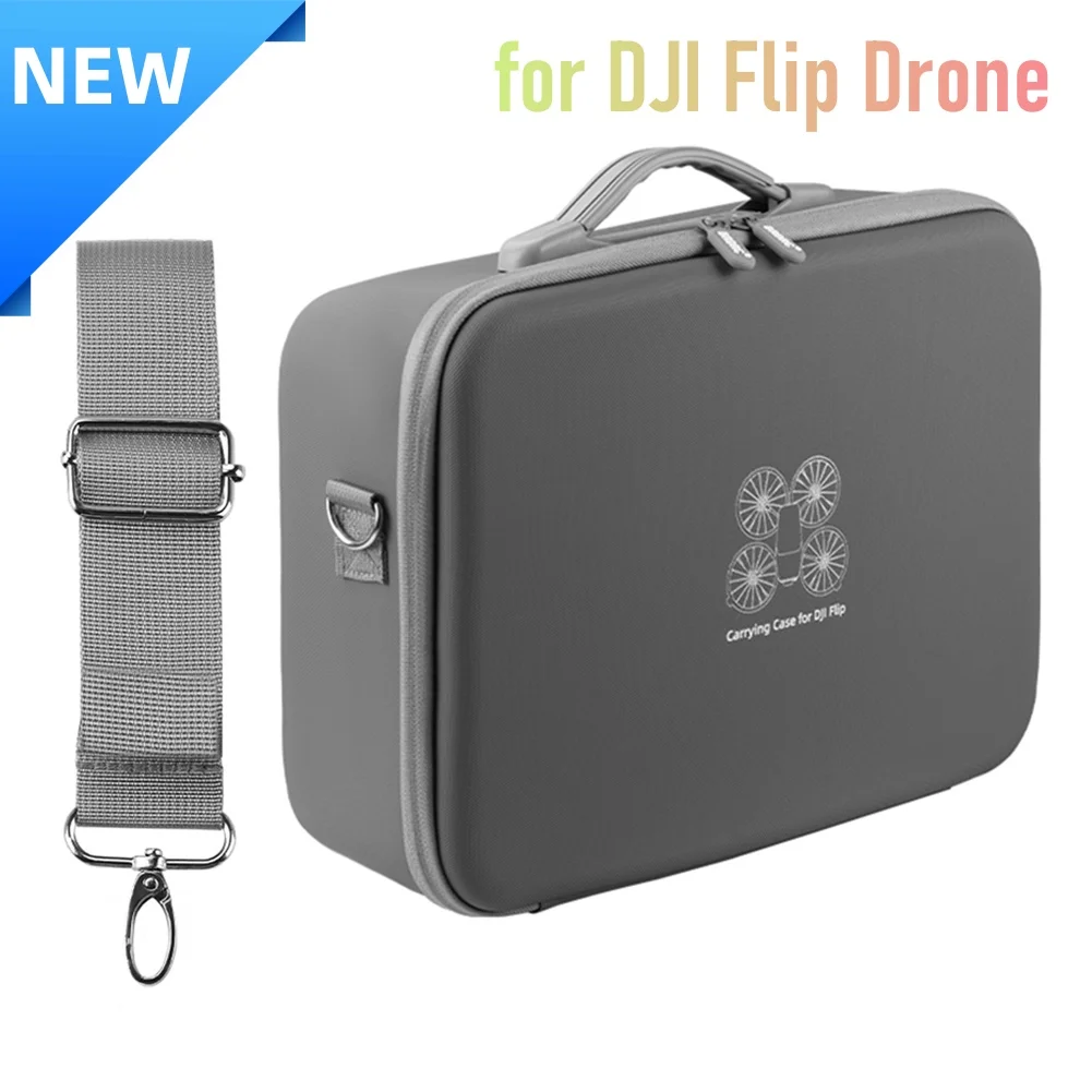 for DJI Flip Drone Portable Carrying Case All-in-One Storage Bag Drop-resistant Protective Case Protector Bag Handbag Accessory