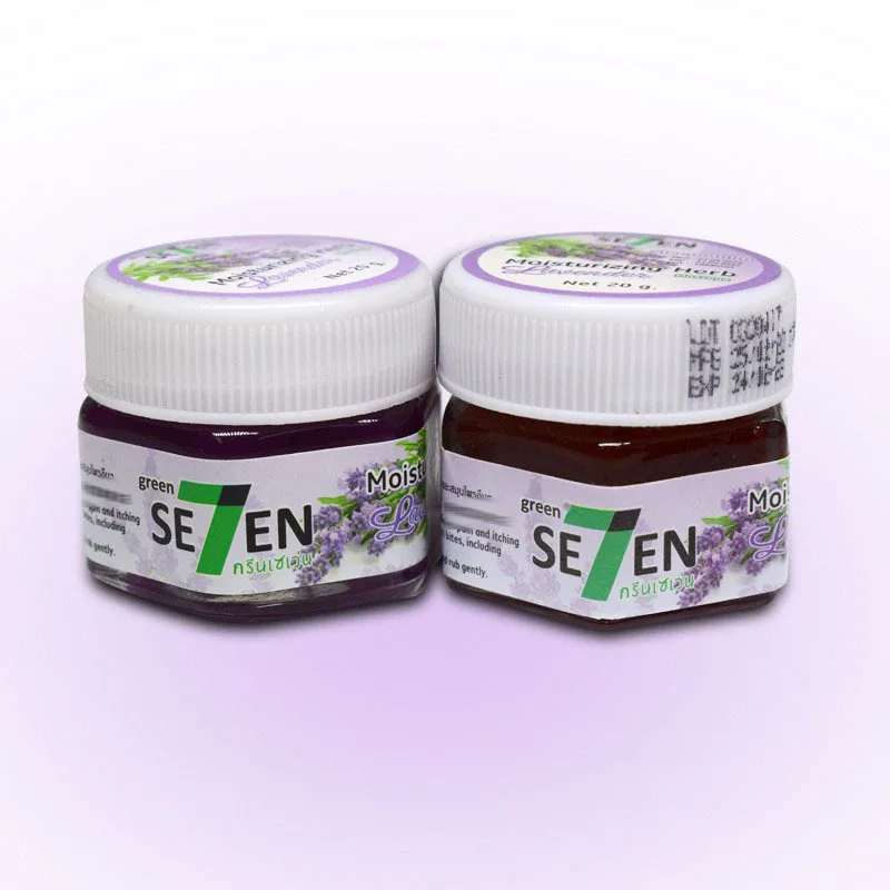 1pcs Thai Lavender Cream Ointment Headache Dizziness Toothache Mosquito Bites Antipruritic Essential Balm Cream 20ml