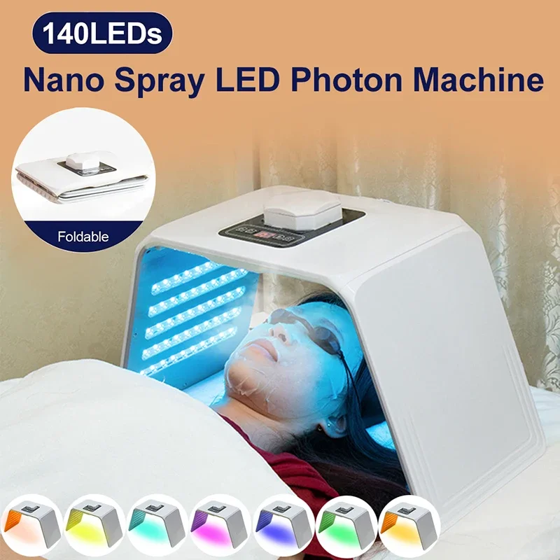 New LED Face Mask Equipment 7 In 1 Color Face SPA Facial Device Skin Rejuvenation Light Facial Body Beauty Machine For Skin Care
