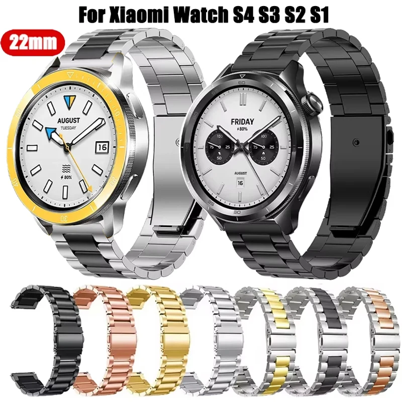 Premium 22mm Stainless Steel Sport Watchband