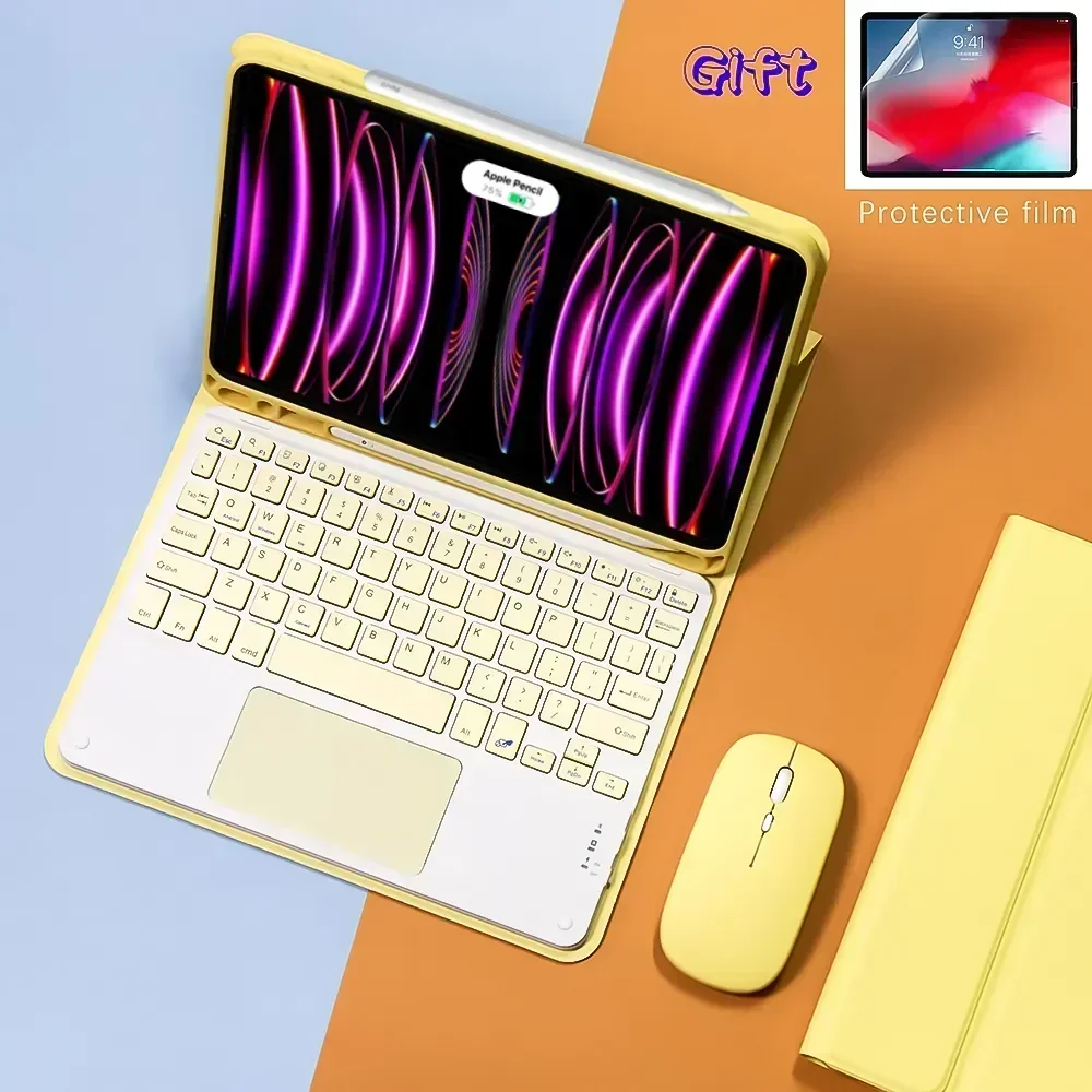 

Беспроводная клавиатура и мышь Magic для IPad Pro 11, женская модель 2021, 2020, Air 4, 10,2, 9, 8 поколения, Женская мини-клавиатура 6, Air 2 с Bluetooth