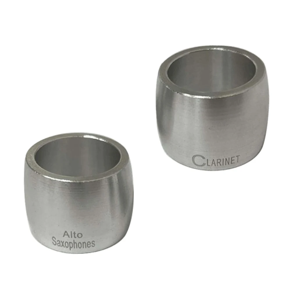 1 aluminum Professional Saxophone Mouthpiece Alto Clarinet Mouthpiece Ligature Head Clip Fastener Accessory