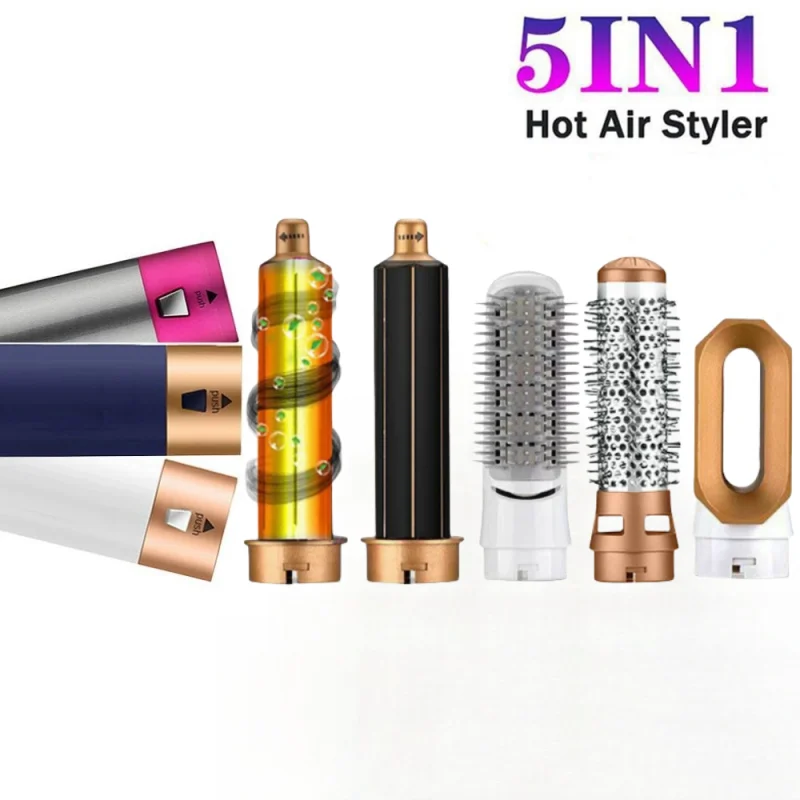 5-in-1 Hair Dryer Styling Equipment Hot Comb Set Professional hair dryer hair tools