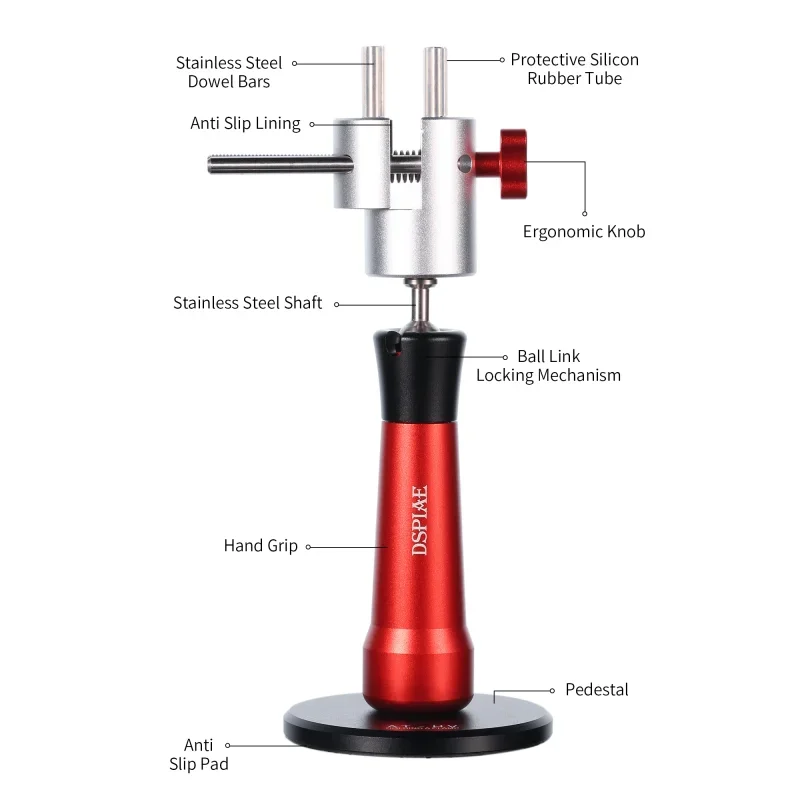 Model Tools DSPIAE AT-HV Hand-held Mini Vise Fixture Adjustable Vise Tool for Military Model Retrofit Making DIY Accessories Tools