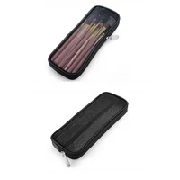 Makeup Brush Travel Case Cosmetic Toiletry Bag Organizer for Men Women Beauty Tools Mesh Kit Pouch Wash Storage Accessories 3