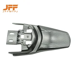 Carbon Fiber Enduro Pitbike Rear Motorcycle Fender Mudguard (Carbon)