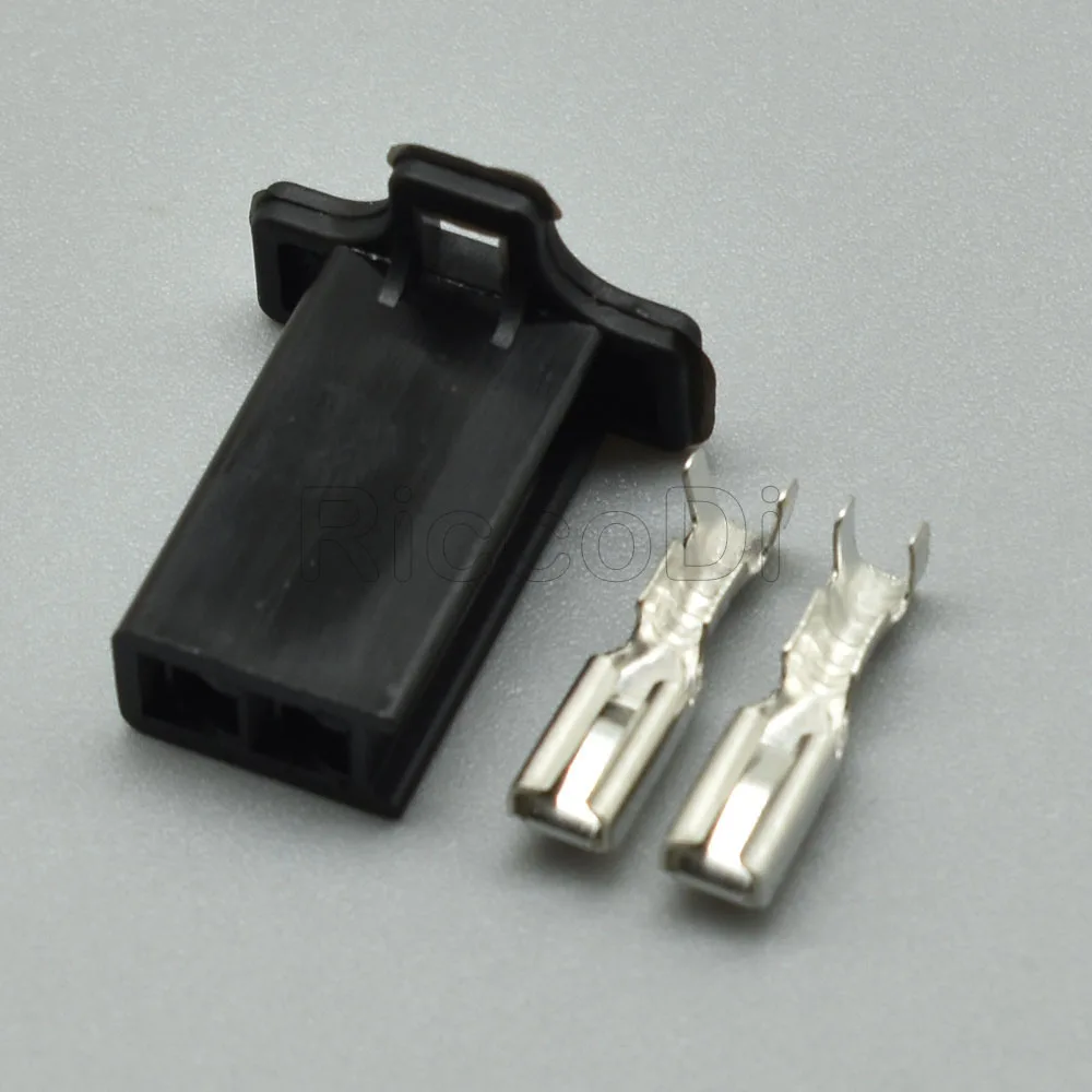 Kit Connettori Elettrici JST SYP 2 Pin 2.54mm - 20 Set Maschio E Femmina Con Terminali A Crimpare - Rosso Nero Bianco