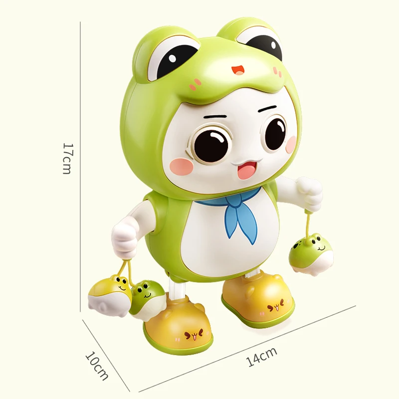 Children Cute Rabbit Electronic Toy Pet With Music Light Animal Game Frog Walking Dance Moving Kid Toys 3 Year Gifts 5