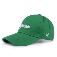 New Mens Baseball Cap 3d California Embroidery Dad Hat Green Snapback Caps Kpop Women Streetwear Sunhat Hip Hop Hats 여름모자 남성용 2