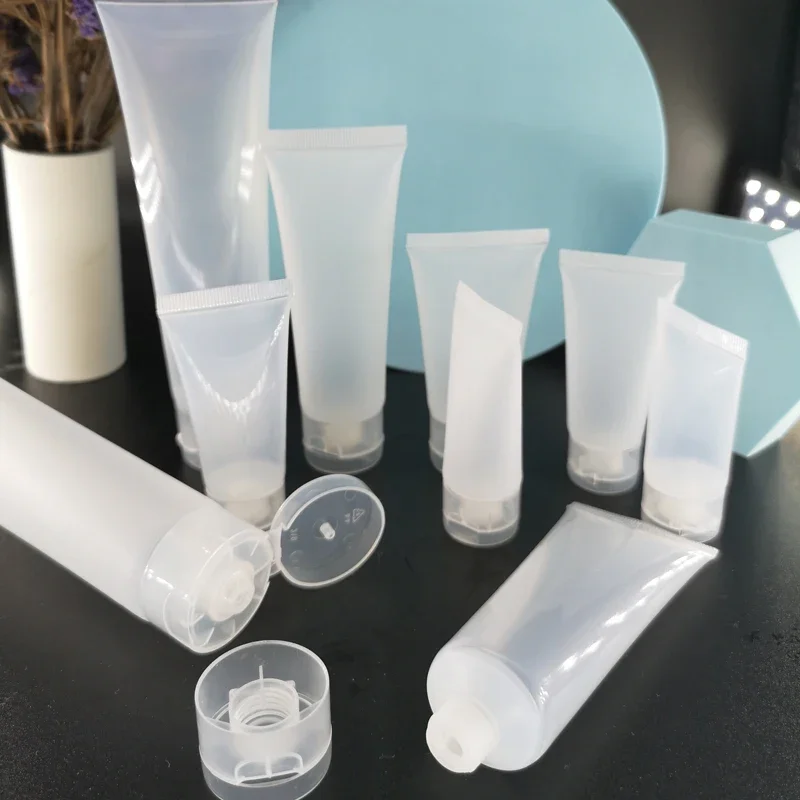 

30pcs 15ml 30ml 50ml 100ml Empty Plastic Portable Tubes Squeeze Cosmetic Lotion Travel Bottle Hand Cream Gel Sample Containers