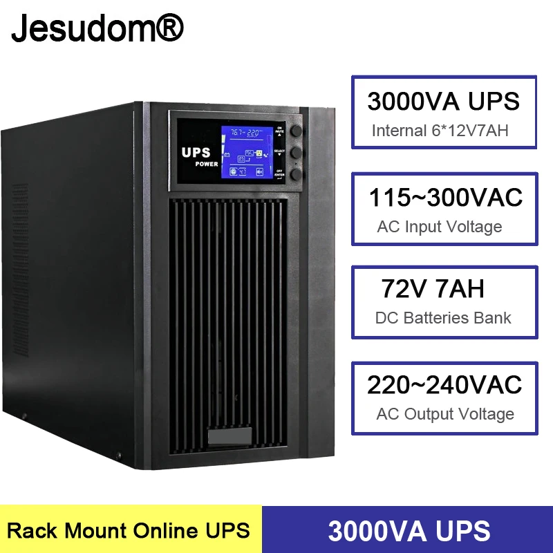 3000va 230vac Online Ups Uninterruptible Power Supply Internal 96vdc