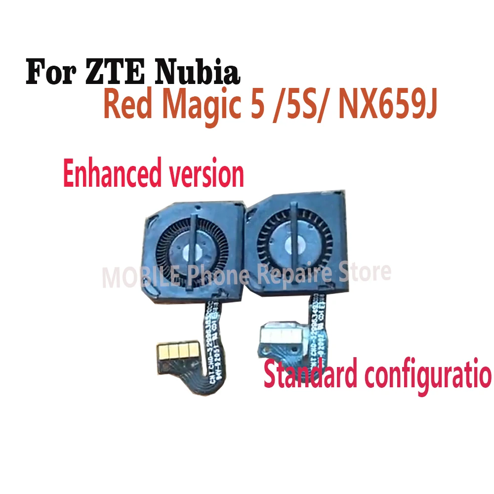 ZTE Nubia Red Magic 5G 5S NX659J 내장 냉각 팬 방열판 라디에이터 플렉스 케이블 OEM 원래 교체