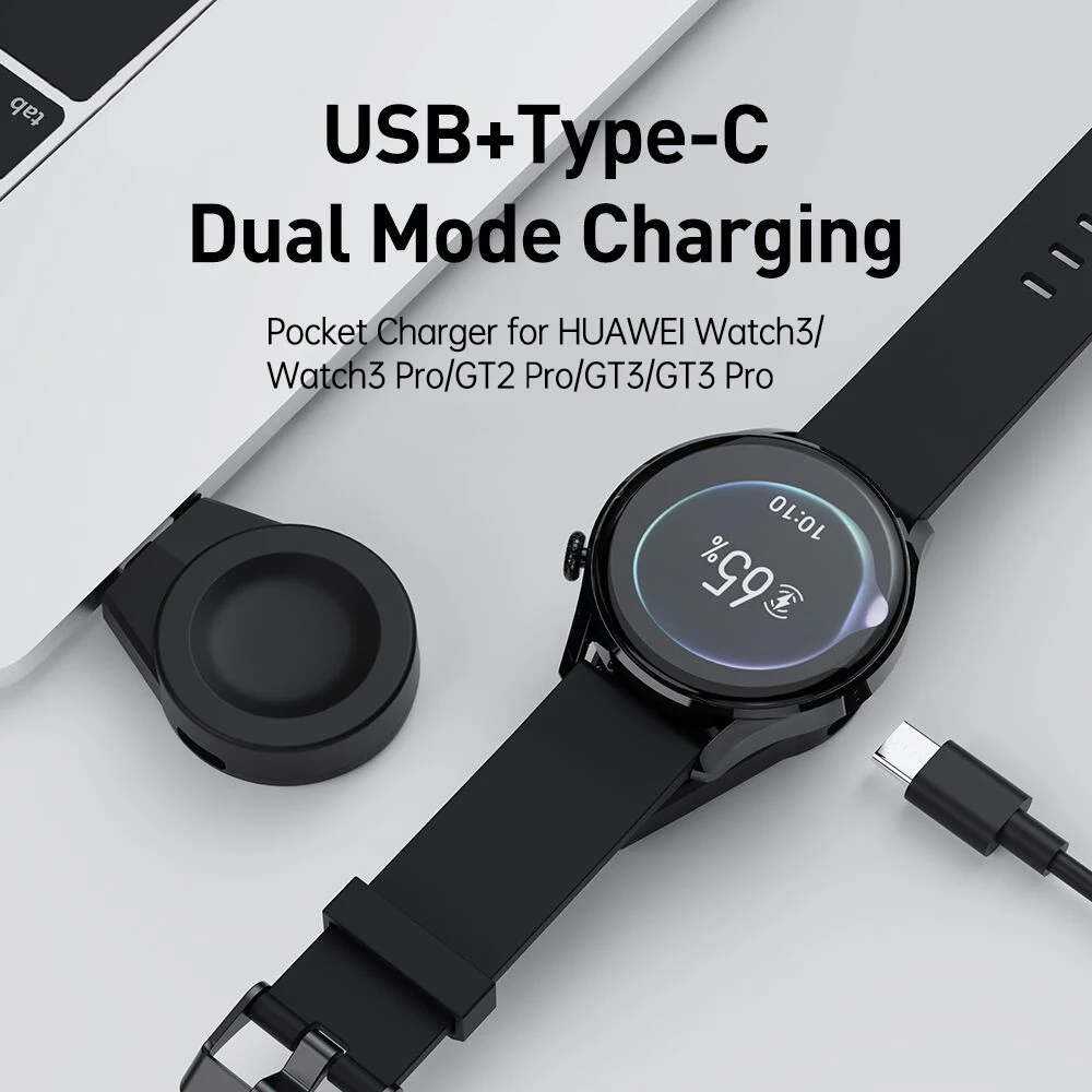 Watch Wireless Charger For Huawei GT3 Watch3 Pro Charging Cable Base