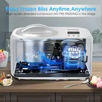Automatic Ice Cream Machine with Built-in Compressor 2