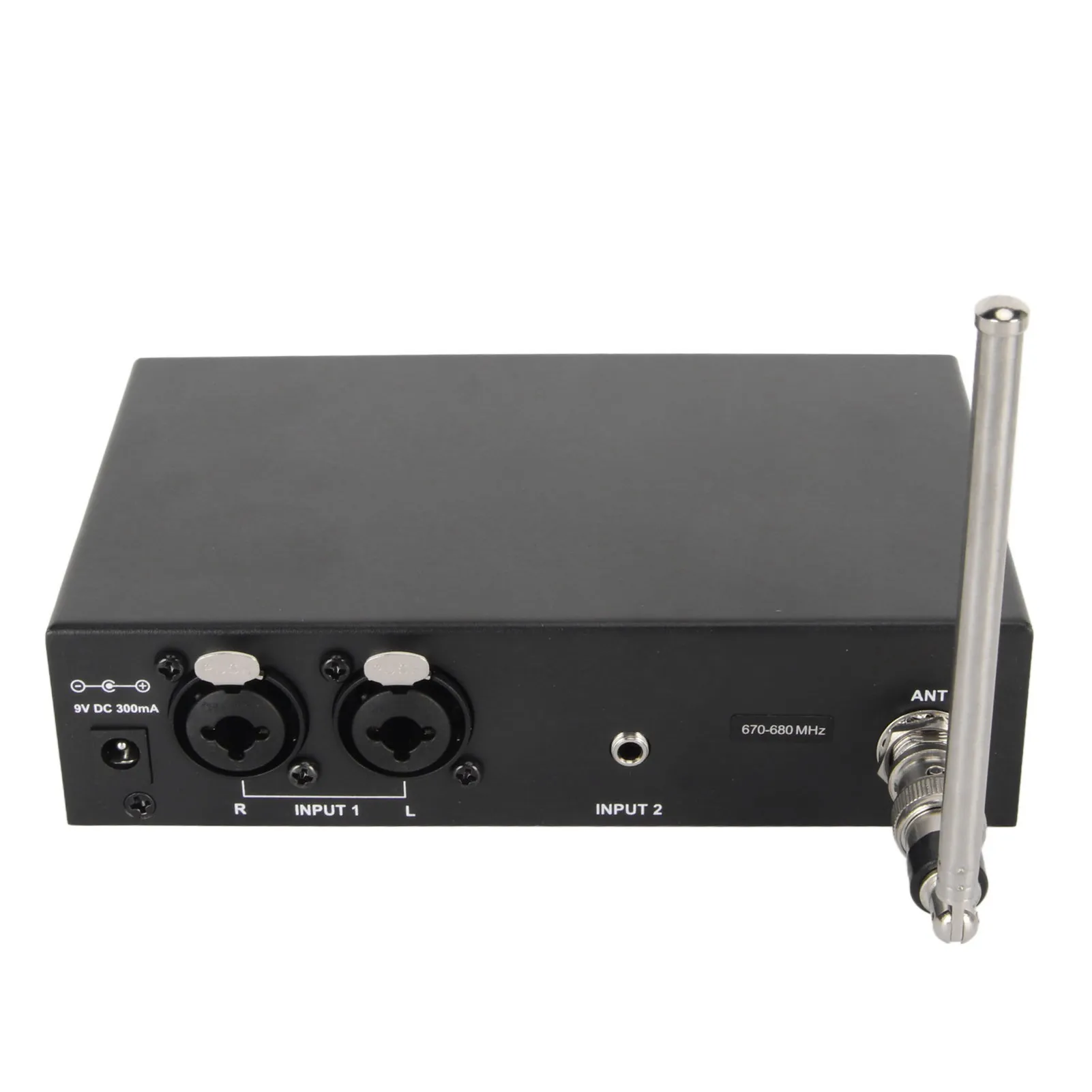 Wireless In Ear Monitor System 670-680MHZ 526-535MHZ 2 Receivers