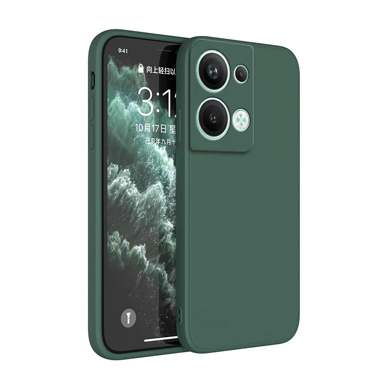 Ultimate Liquid Silicone Case with Enhanced Lens Protection - Basic Cover