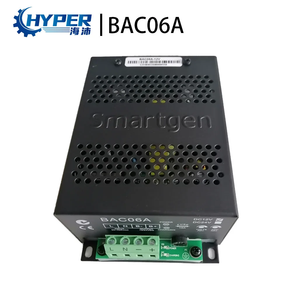 

Зарядное устройство для дизельного генератора BAC06A 12 В 24 В SmartGen, высококачественное электрическое зарядное устройство