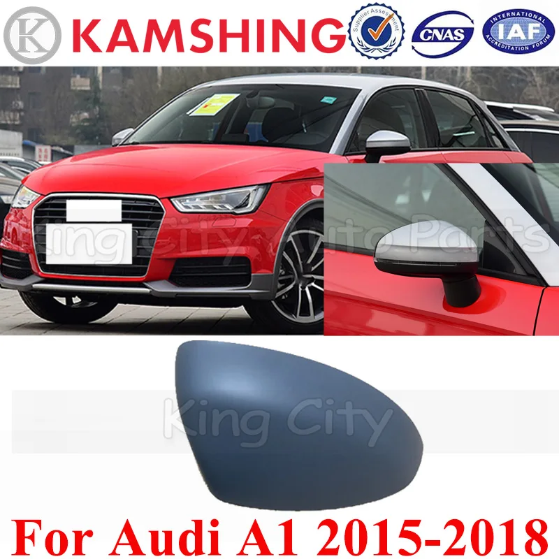CAPQX For Audi A1 2015 2018 Accessories Rearview Mirror Shell Mirror