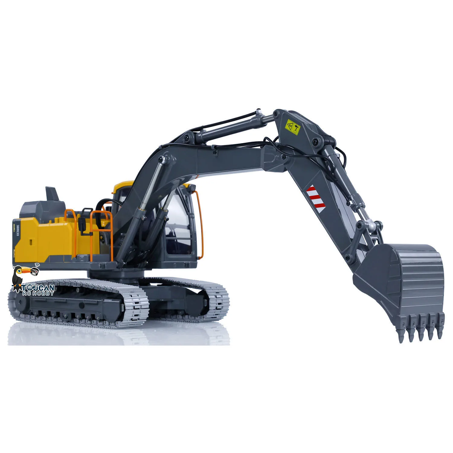 1/14 EC160E RC 메탈 전동 굴착기 RTR 더블 E E010 원격 조종 엔지니어링 차량 장난감 소년용 선물 TH23137