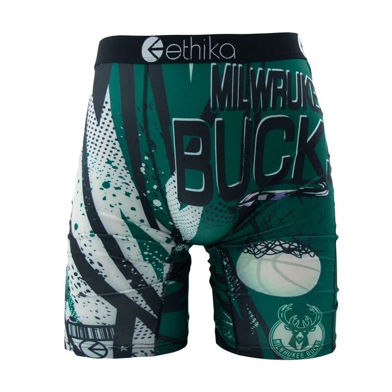 Men Underwear Boxers Printed  Male Panties Lingerie Men Underpants Boxershorts Trunks Plus Size Breathable Seamless Men's Boxers