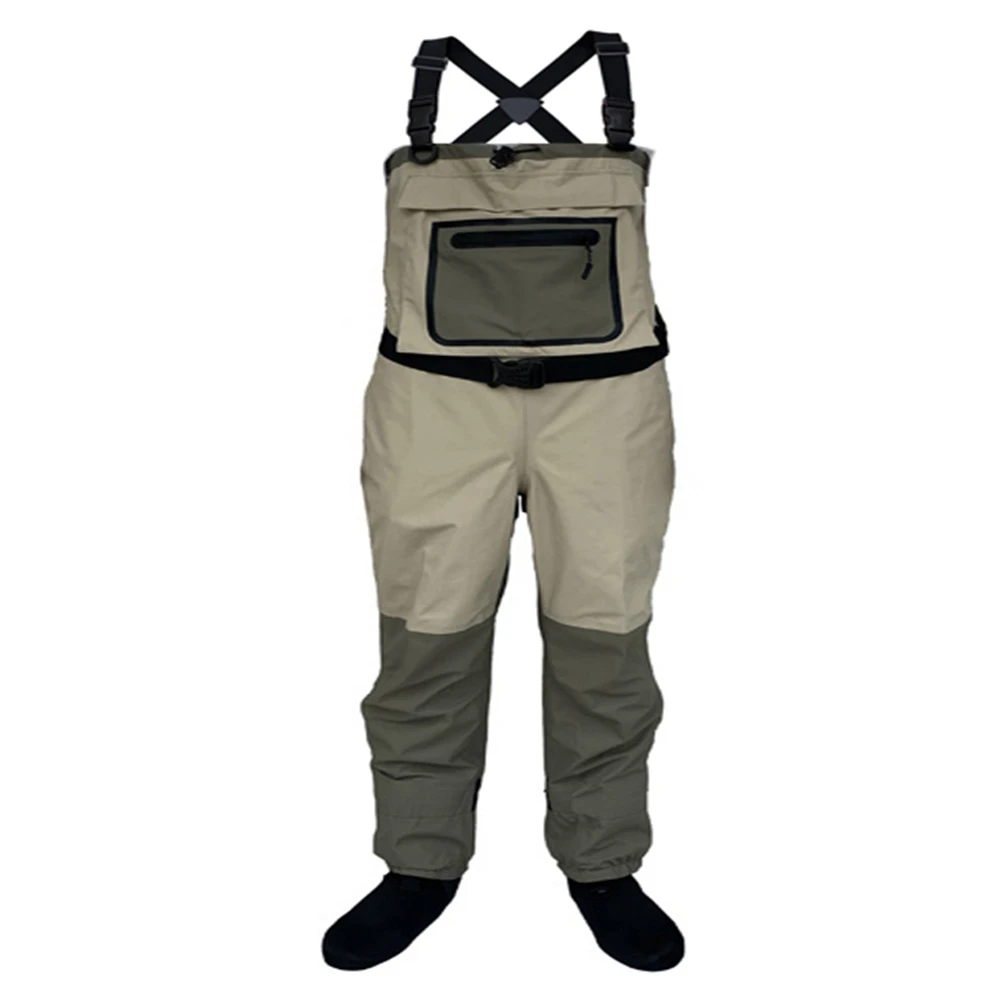 ELUANSHI High quality portable chest fishing overalls pants breathable