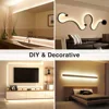 Touch Sensor Neon LED Strip Light Dimmable Waterproof Flexible LED Neon Sign Light Tape 5V USB Lighting Lamp For Room Decoration 6