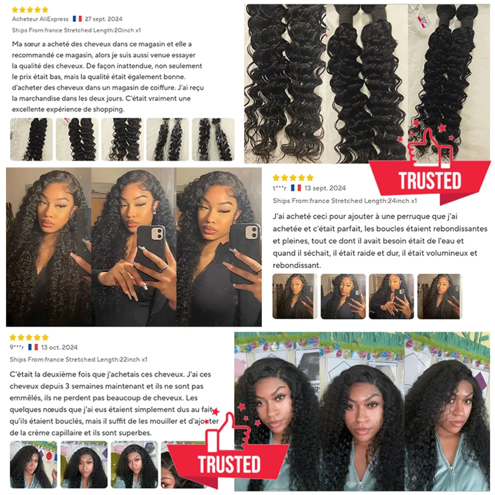 Modelka drží zväzok vlasov s hlbokými vlnami