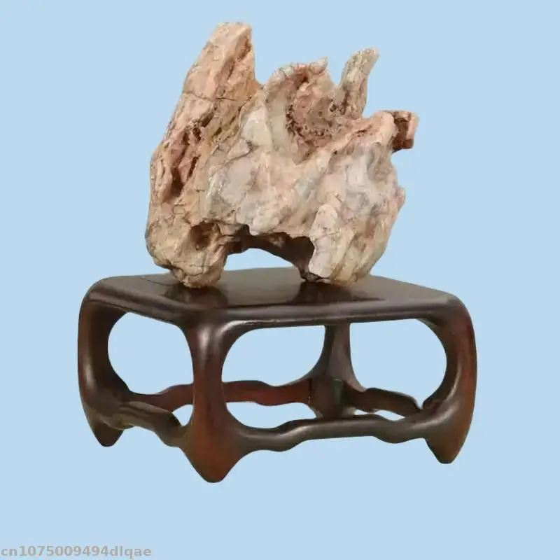Solid Wood Carving Display Stand Flower Pot Ornament Display Base Lathe Frame Incense Burner Stone Sculpture Base