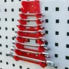 2Pcs Wrench Organizer Wrench Storage Rack Plastic Spanner Tools Holders Wrench Holder Wrenches Keeper for 5mm to 27mm Wrench 2